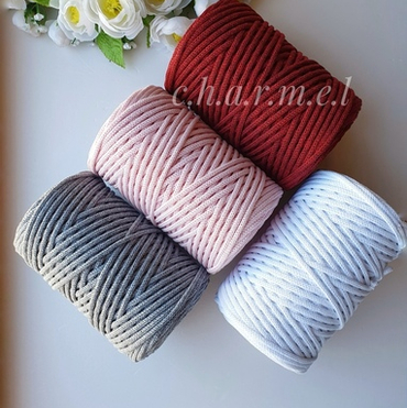 4 мм Хлопковый шнур