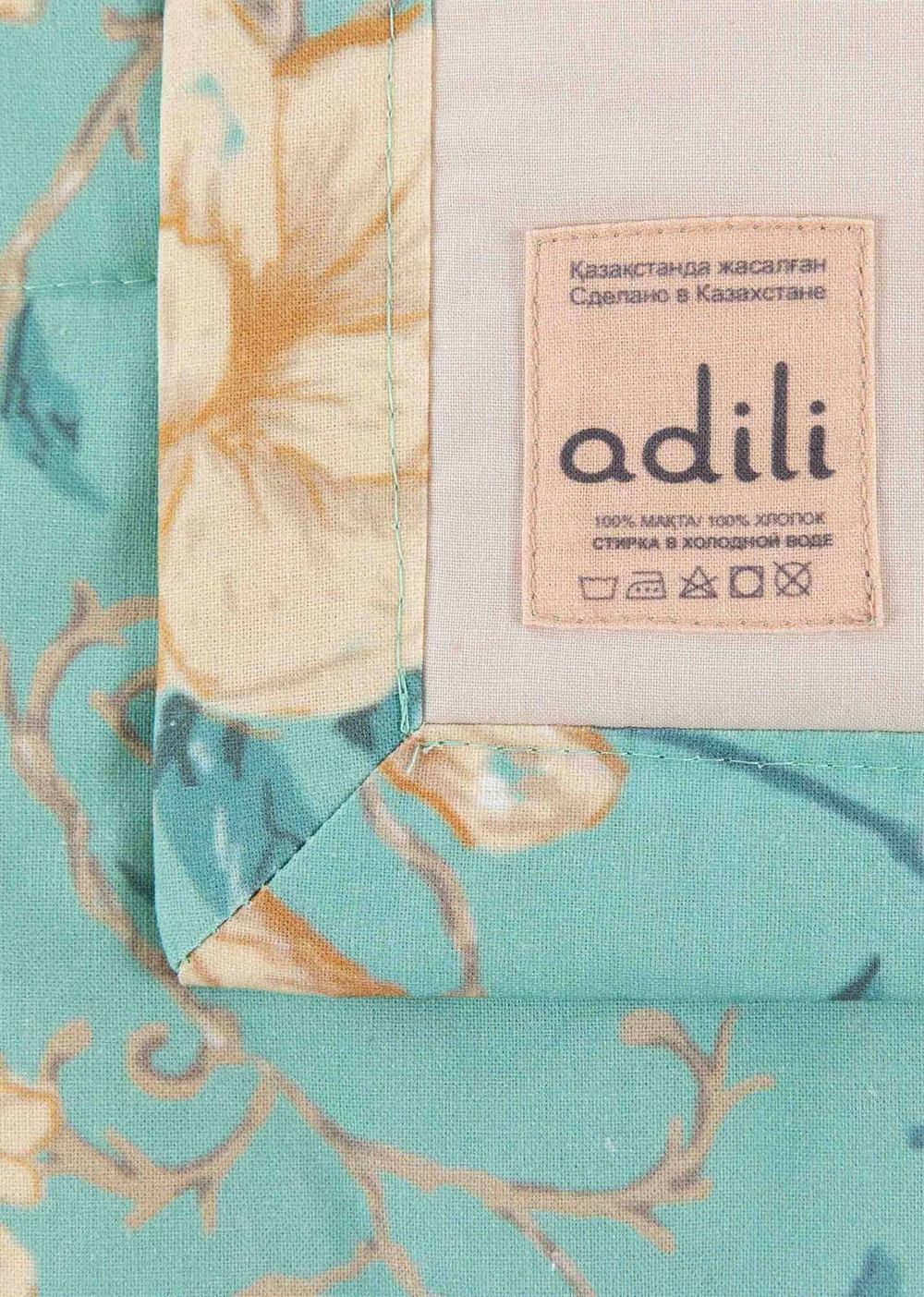 Двуспальный плед 240*250см + 2 наволочки 50*70см (принт 207-03) Adili