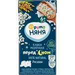 Каша рисовая детская ФрутоНяня с 6 месяцев, молочная, жидкая, 200 мл