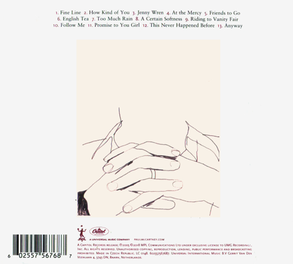 Paul McCartney / Chaos And Creation In The Backyard (CD)