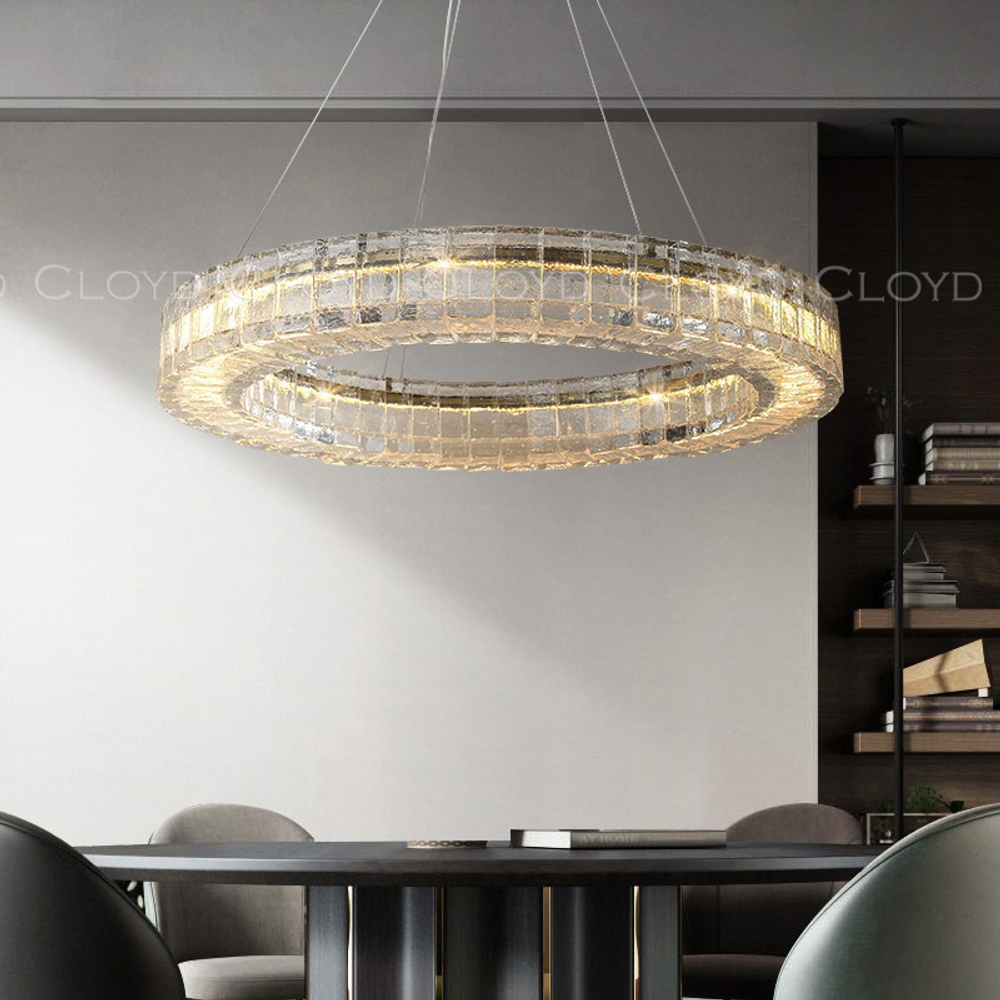 Люстра Cloyd TANGEISER C1 / Ø81 см - золото (арт.11473)