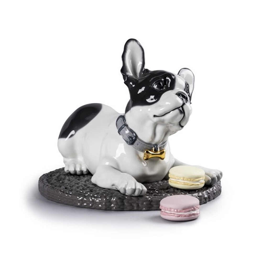 Французский бульдог с макаронс Lladro