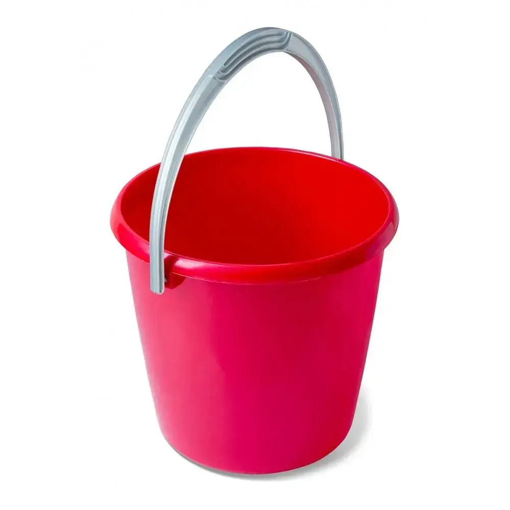 Ведро Соло 7л с крышкой красное С632ККРА (комплект 14 шт)