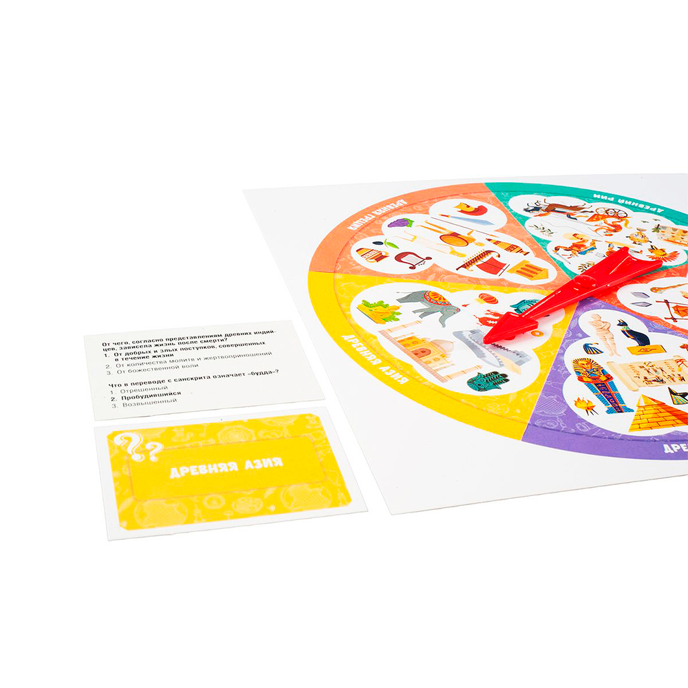 Игра настольная Викторина ИСТОРИЯ ДРЕВНЕГО МИРА