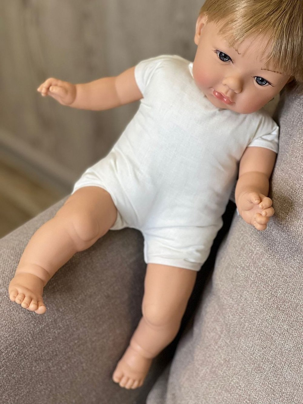 Кукла Marina and Pau 45 cм ALINA мягк.без одежды (M04)