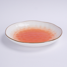 Салатник d=21,5*3,8 см,400 мл, фарфор,оранжевый цвет "The Sun" P.L.