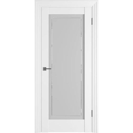 Цена на Межкомнатная дверь ПЭТ Witon 01C White остеклённая Купить Межкомнатная дверь ПЭТ Witon 01C White остеклённая