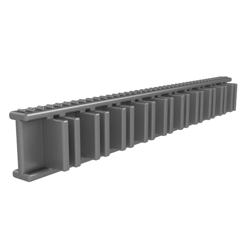 УГЛОВОЙ СЕГМЕНТ ACON 245х34 мм, цвет нержавеющая сталь