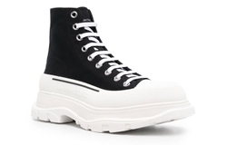Alexander McQueen Tread Slick Lace-Up Boots