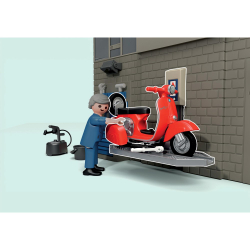 Playmobil - Гараж Vespa из 60-х годов 71620