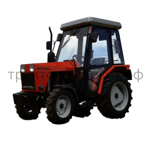 Стекло дверное верхнее кабины Уралец 250/254/300/304