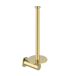 Держатель туалетной бумаги вертикальный, на 2 рулона ramonsoler PORT02OC золото