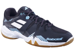 Мужские кроссовки для бадминтона/сквоша Babolat Shadow Spirit Men - black/light blue