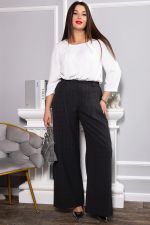 Брюки палаццо Креатив (темно-серые) Б14655-24М LT Collection