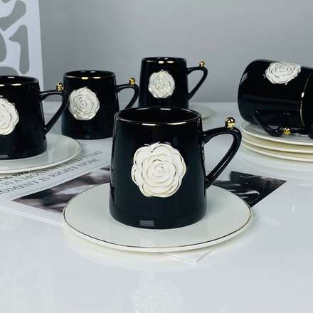 Lenardi 133-458 Чайный набор 12пр. 220 мл в под.уп.(х6)Фарфор