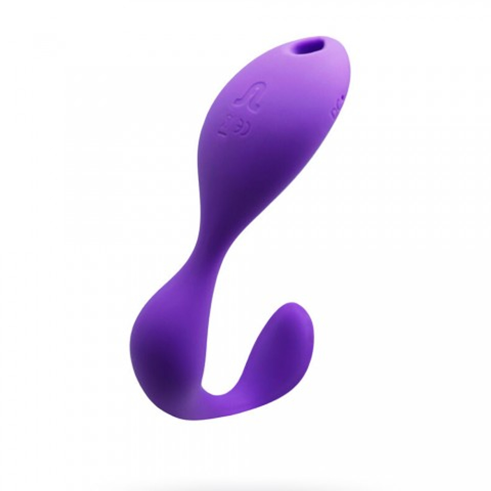 Вибратор для пар с пультом ДУ Mr. Hook от Adrien Lastic