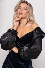 Платье "Эффектный выход" (блю) П7742 LT Collection (Акция)