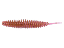 Слаги съедобные искусственные Lucky John TRICK ULTRAWORM 1,4in (35 мм), цвет S14, 12шт.