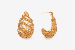 Серьги Vintage gold