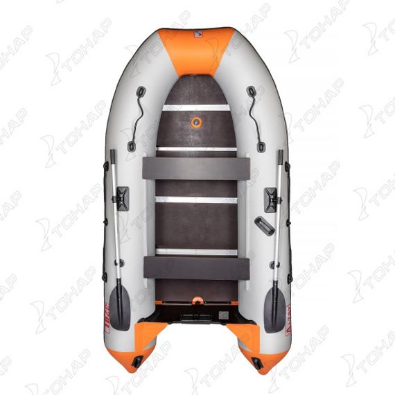 Лодка Тонар Алтай 320L (оранжевый/белый)