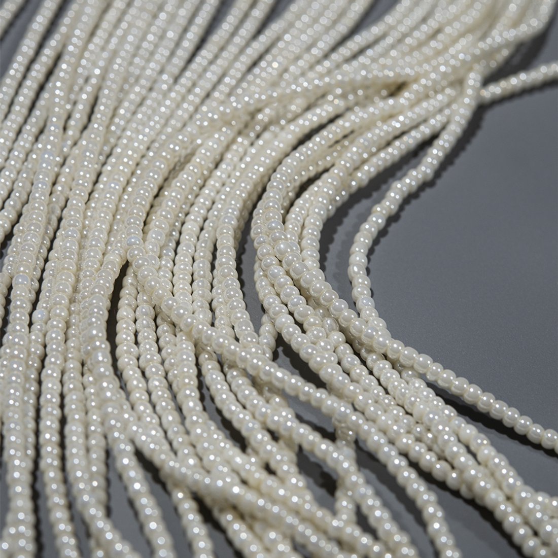 Хрустальный жемчуг (имитация baby жемчуга), 1,8*1мм, айвори, рондель