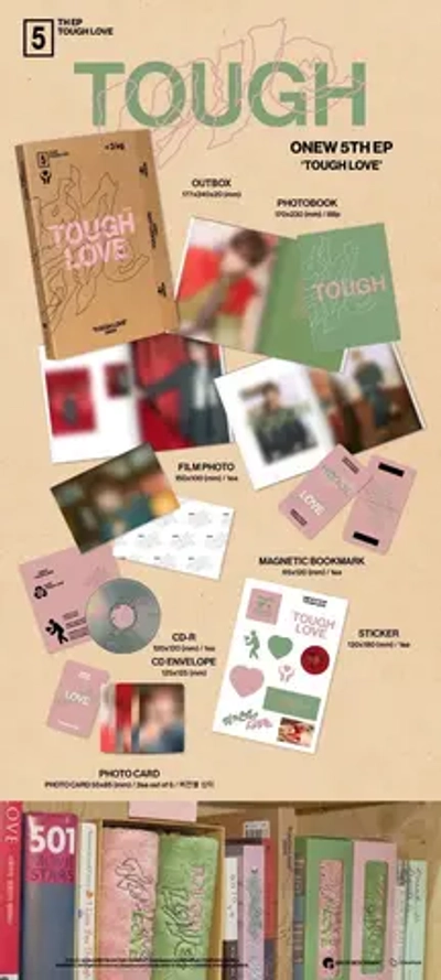 Альбом ONEW - TOUGH LOVE [Book ver.]