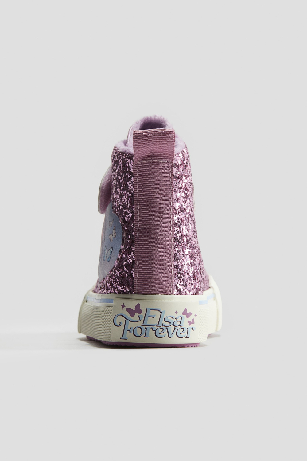 Блестящие кроссовки hi-top