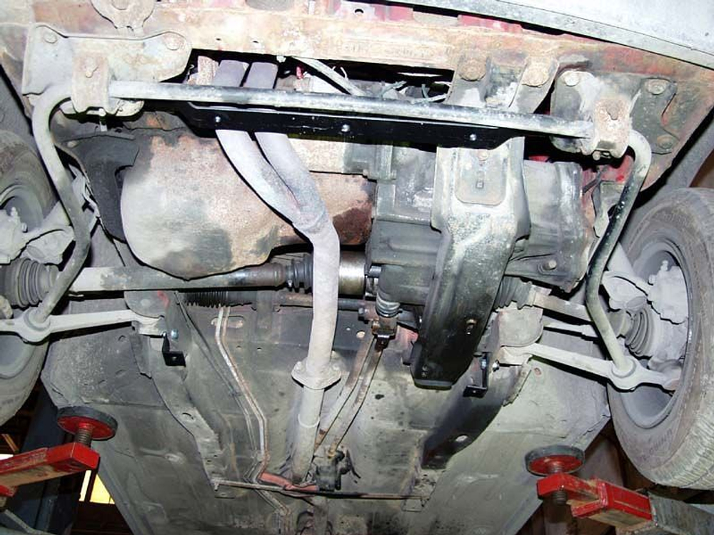 Защита картера и КПП Sheriff для Ford Orion 1986-1990 арт.08.0485