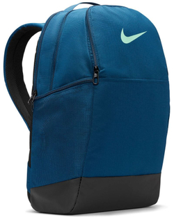Рюкзак теннисный Nike Brasilia 9.5 Training Backpack - valerian blue/black/green glow