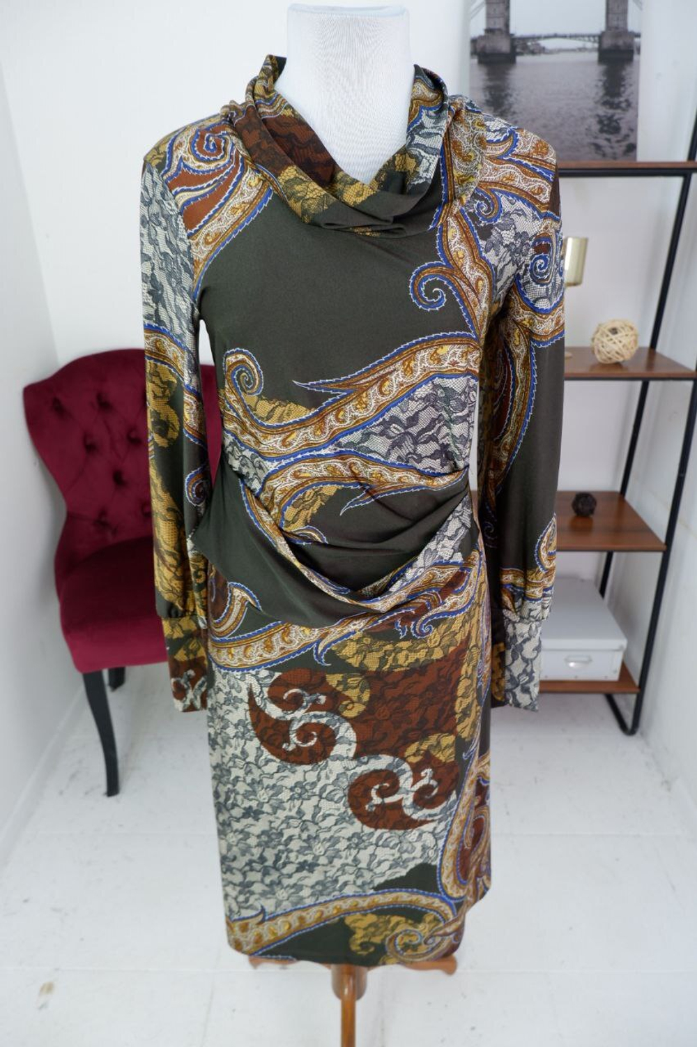 Платье Vito с принтом 46 размер