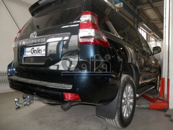 Фаркоп оцинкованный Galia T065A для Toyota Land Cruiser Prado 2003-2009, 2009-, Lexus GX 470 2003-2009, GX 460 2009-(паспорт и сертификат в комплекте)(без электрики)