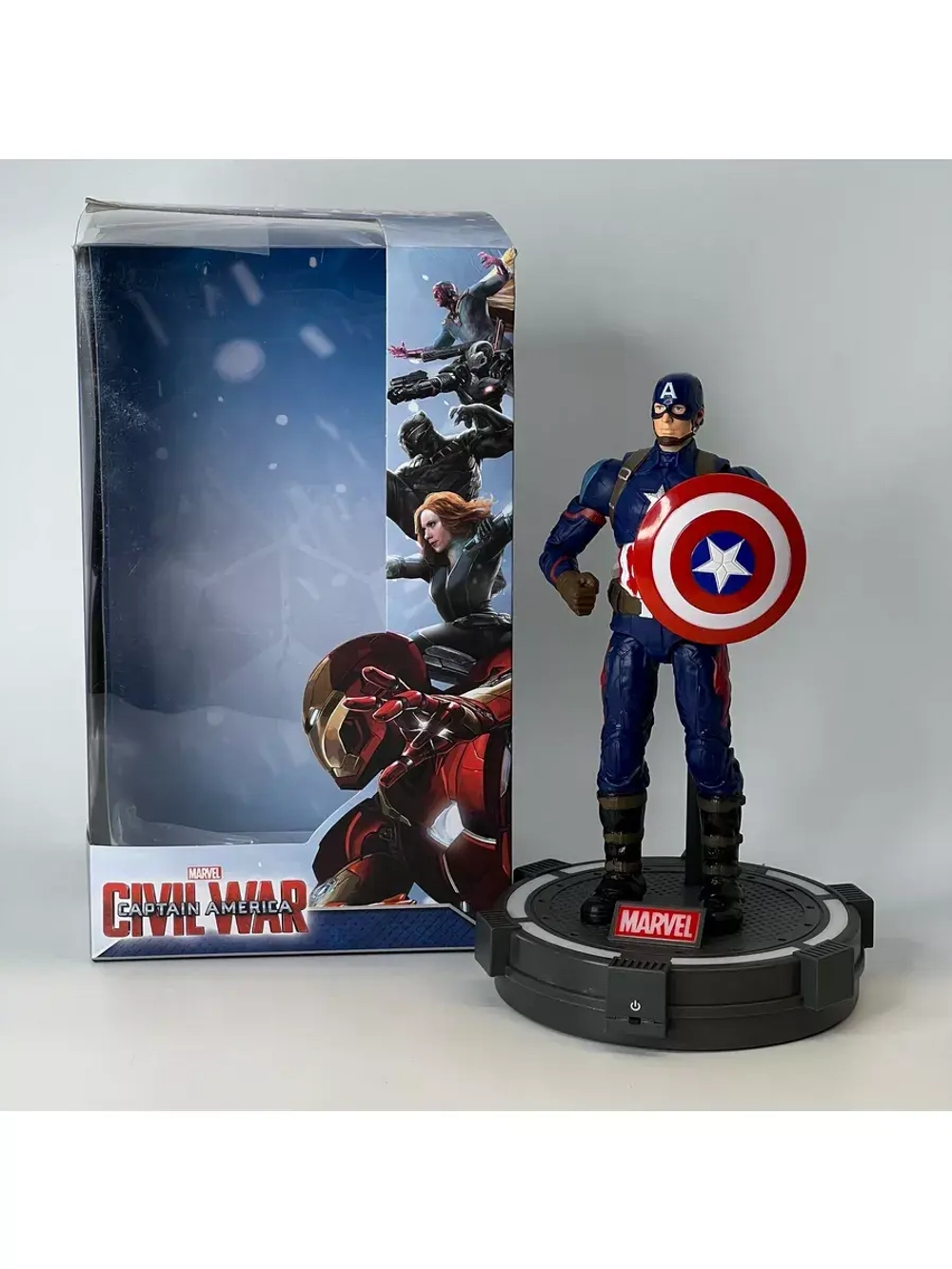 Фигурка игрушка Капитан Америка Марвел ZD Toys 1606-01
