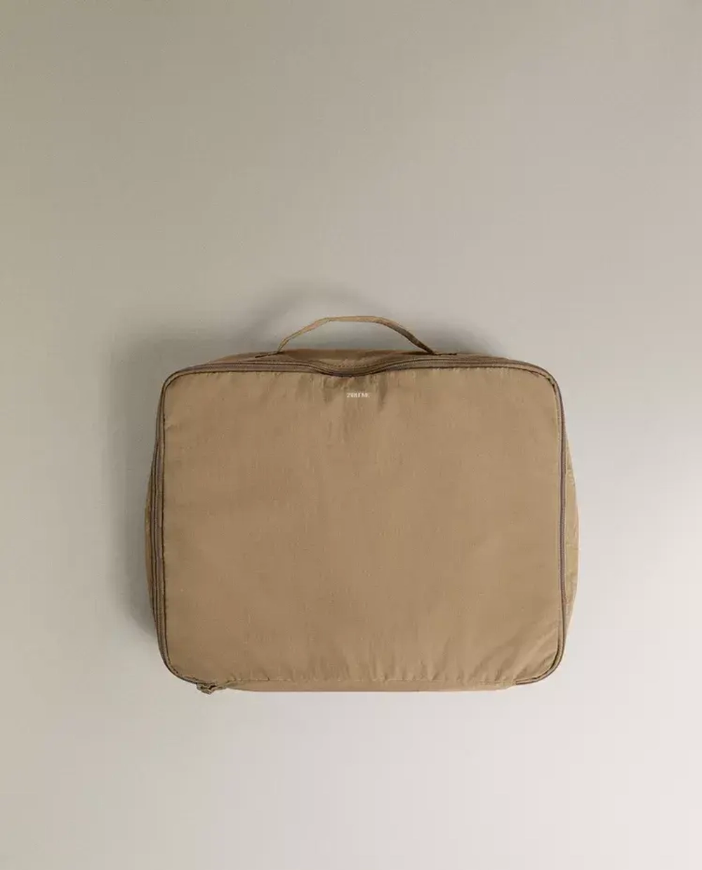 ZARA HOME НАБОР СУМОК ДЛЯ ПУТЕШЕСТВИЯ (НАБОР ИЗ 6 ШТ.), РЫЖЕВАТО-КОРИЧНЕВЫЙ