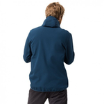 JACK WOLFSKIN куртка софтшел (виндстоппер) ESSENTIAL PEAK JKT MEN 11340 poseidon blue