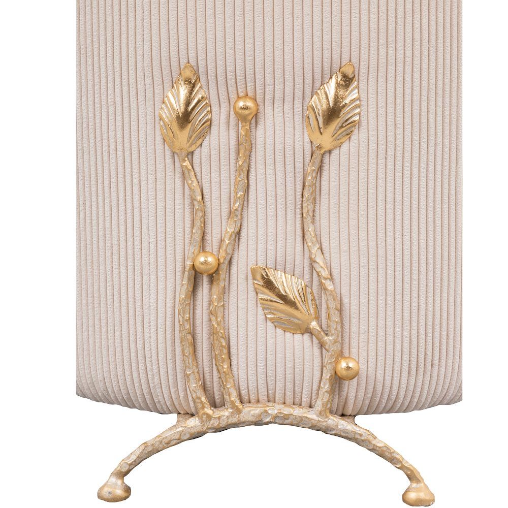 Банкетка Терра Грасс Felicita Белый Опал Айвори Мраморное золото