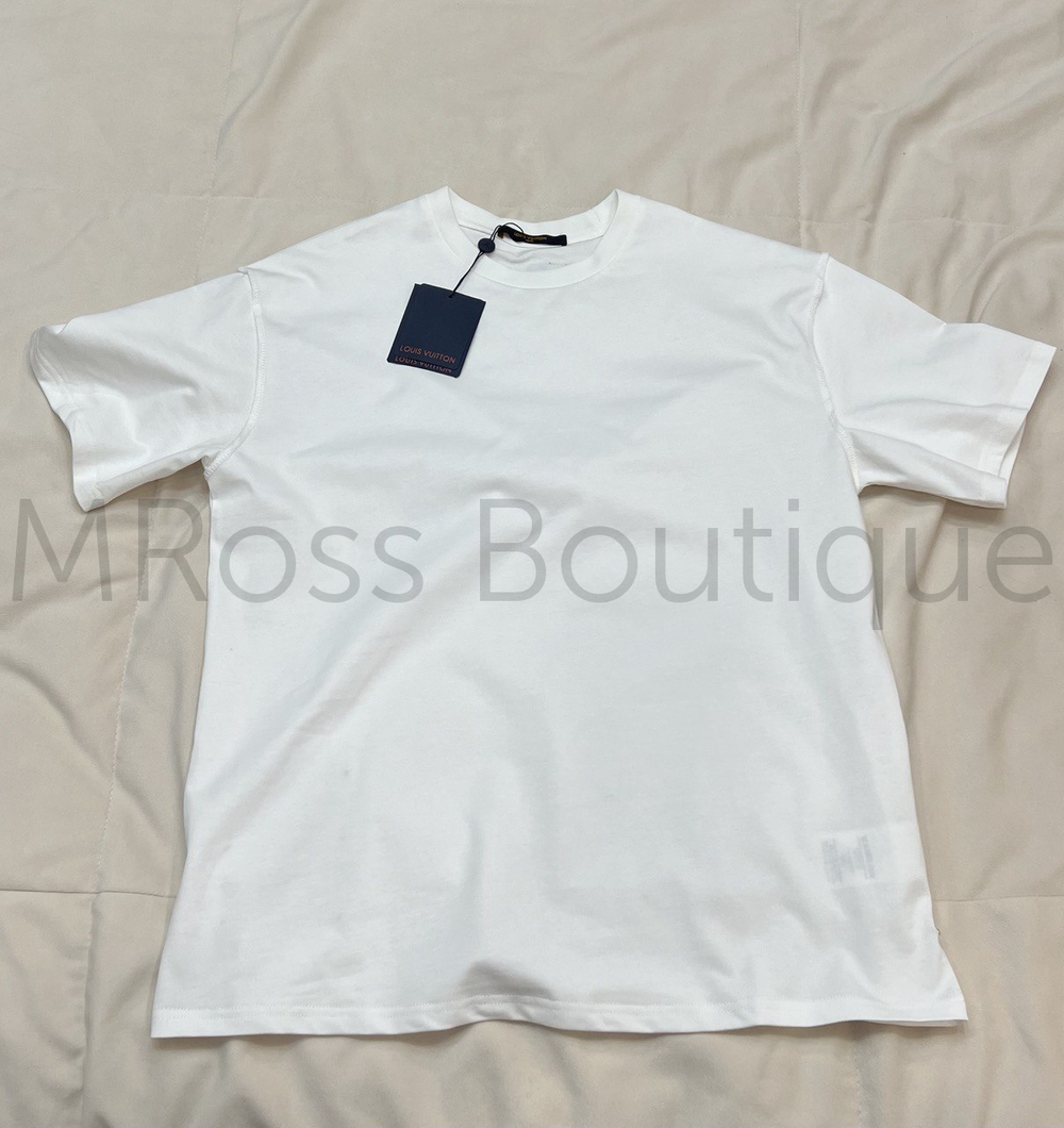 Белая футболка Louis Vuitton Inside Out