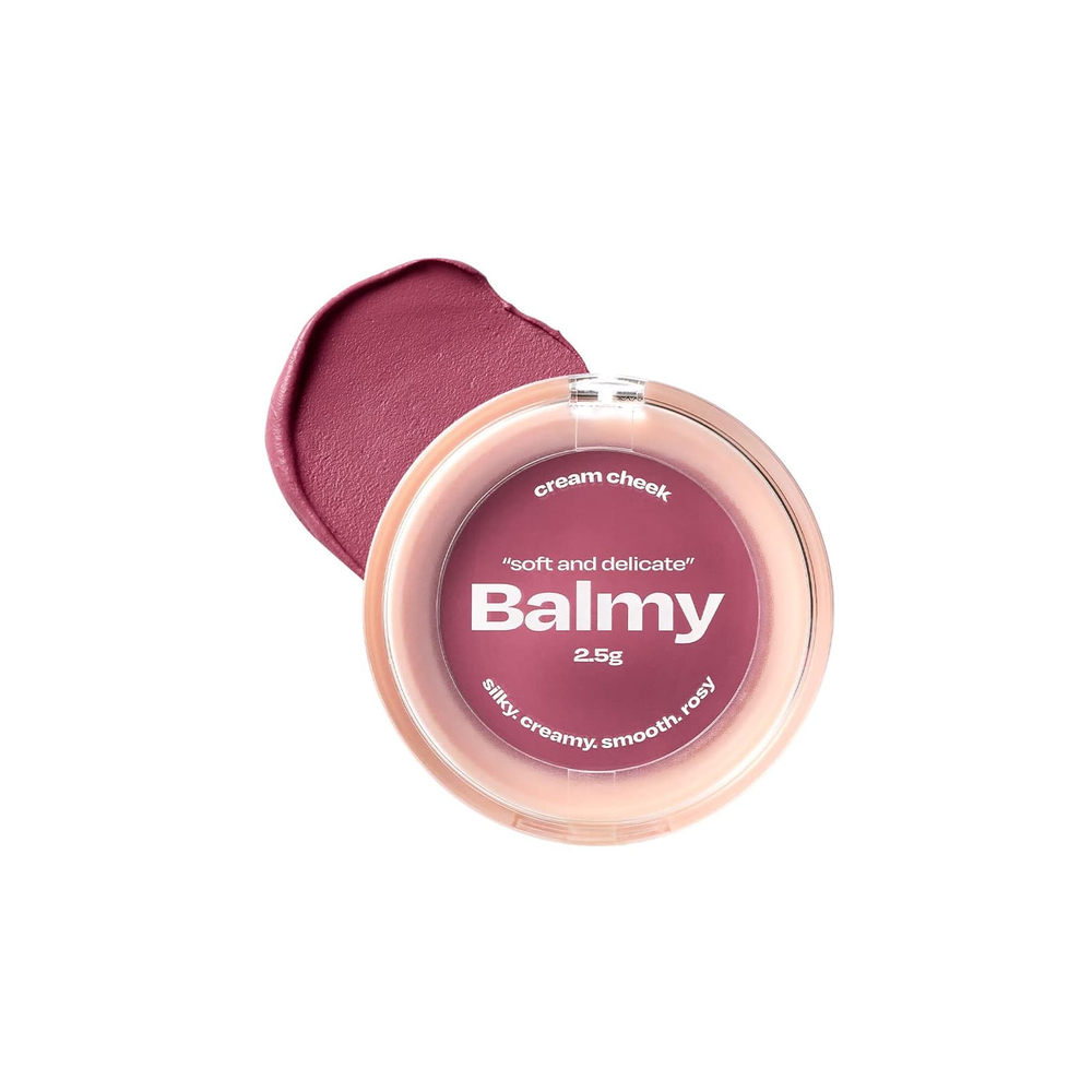 alternativestereo, Balmy Cream, крем для щек, № 6, сливовый джем, 2,5 г (0,08 унции)