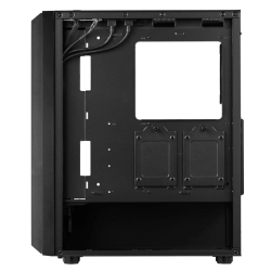 Корпус для компьютера XPG VALOR STORM BLACK (VALORSTORMMTWOF-BKCWW) (Midi-Tower, черный, TG)