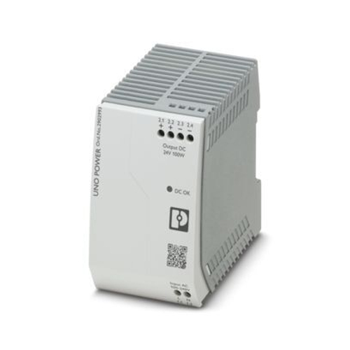 Источник питания Phoenix Contact UNO-PS/1AC/24DC/100W, 24В, 4,2A, 100Вт.