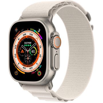 Apple Watch Alpine Loop 49mm Medium (145–190mm) Starlight (Белый)