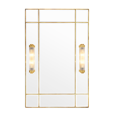 Зеркало с бра Mirror Beaumont with light арт.112921