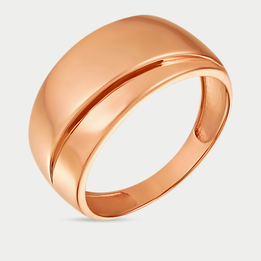 Кольцо женское из розового золота 585 пробы без вставки (арт. Кд4097)