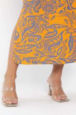 Платье Вистерия (оранжевое) П13947-5М LT Collection