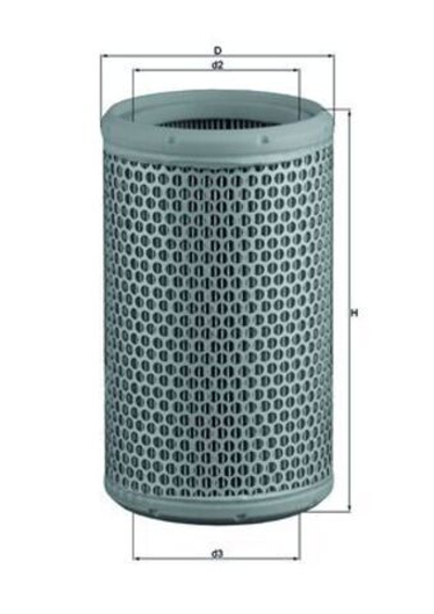 MAHLE - LX290-MAH - Air Filter