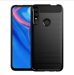 Чехол для Huawei P Smart Z (Y9 Prime 2019, Enjoy10 Plus, 9X Premium) цвет Black (черный), серия Carbon от Caseport