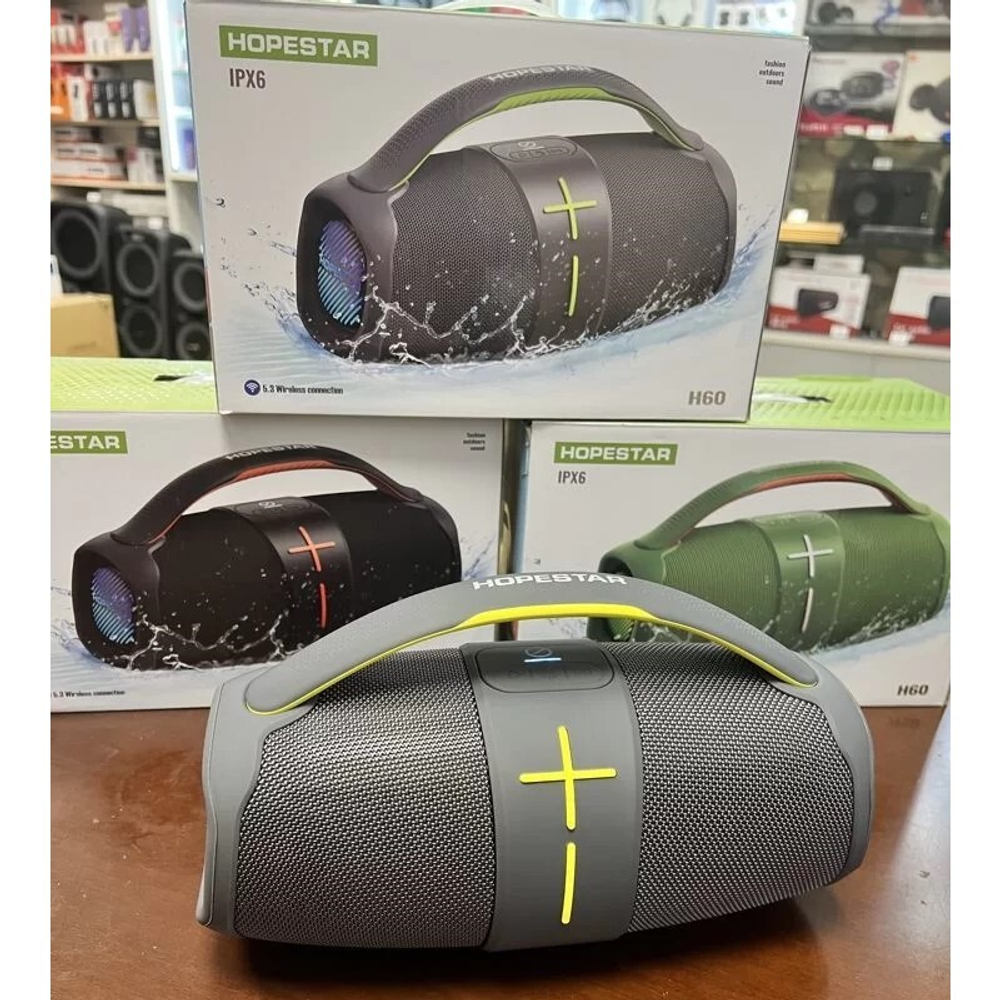 Беспроводная колонка Hopestar H60 (20W+3000Mah/IPX6)
