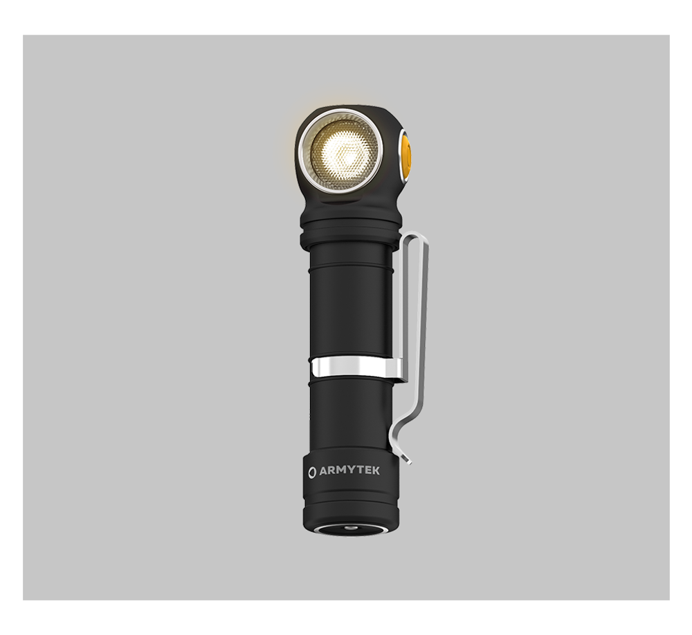 Фонарь налобный Armytek Wizard C2 Pro Max Magnet USB, XHP70.2, теплый свет (Warm), 3720 лм, ABM-01, 1x21700 (в комплекте)