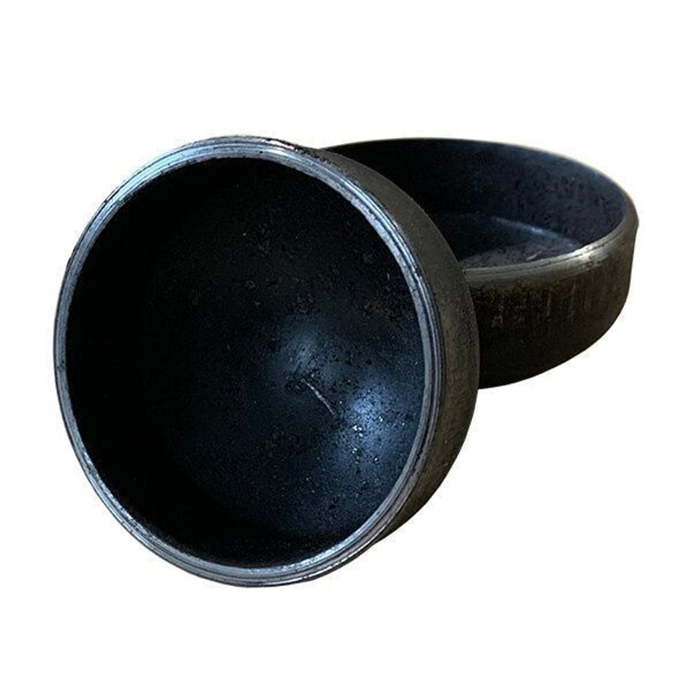 Заглушка приварная неоцинкованная стальная эллиптическая исполнения 2  ГОСТ 17379-2001 .