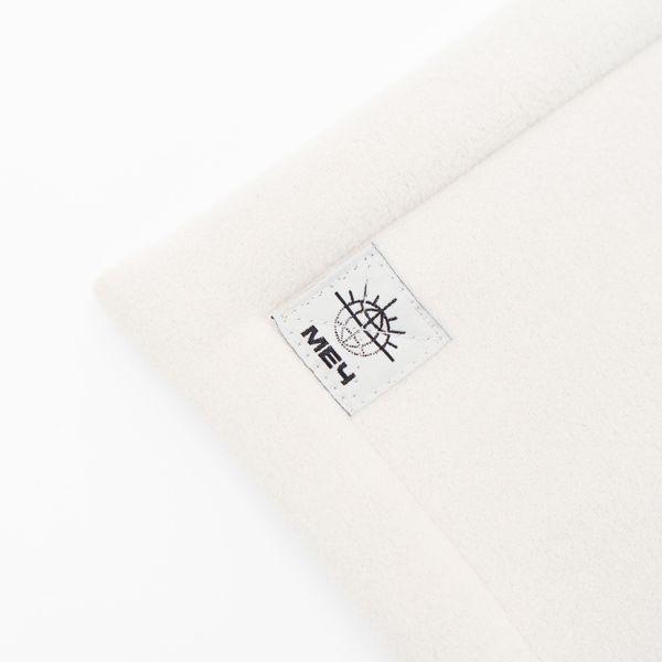 Шарф FW23 Fleece White - фото 2