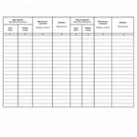 Журнал регистрации приходных и расходных кассовых документов  А4, 50 листов